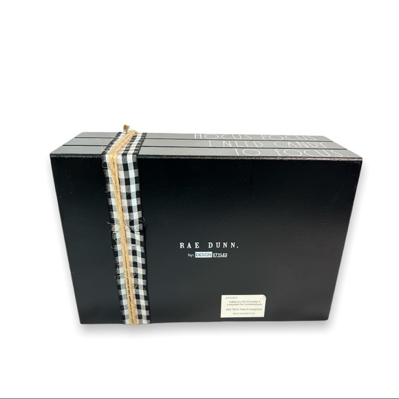 Rae Dunn Hocus Pocus Book stack Halloween Fall Decor - Picture 5 of 5